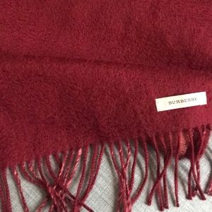 Authentic Burberry Cashmere scarf